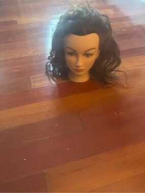 Dark Brown Women’s Styling Mannequin Head for Hair Practice